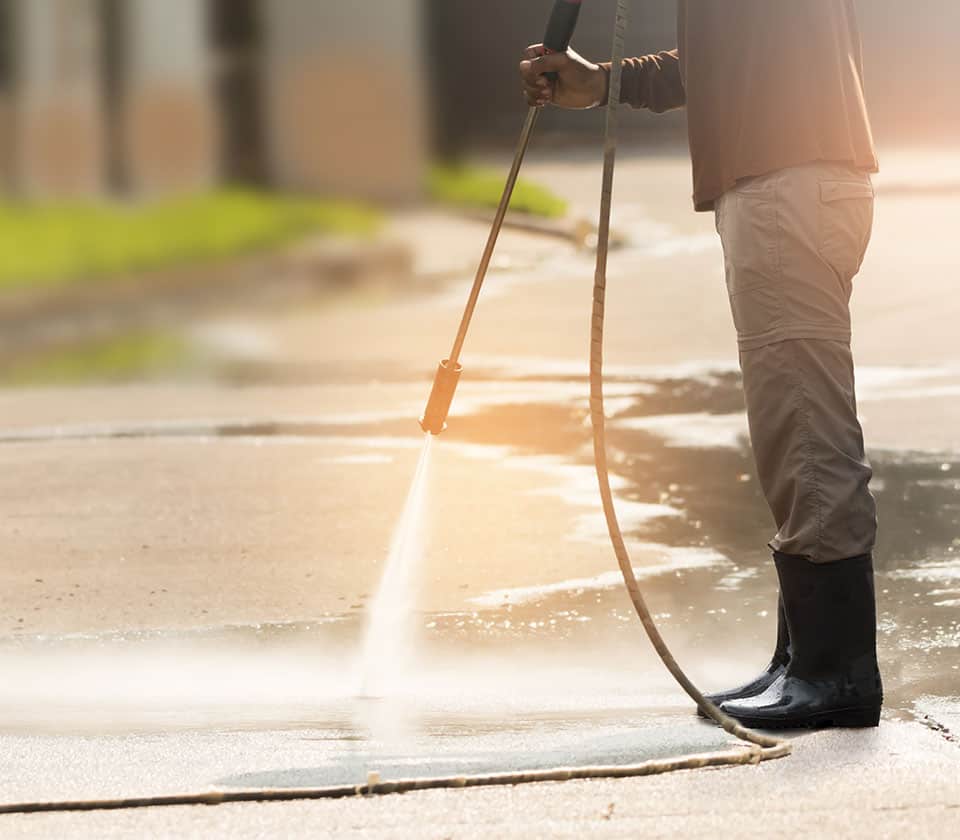 concrete cleaning and power washing services near springfield illinois